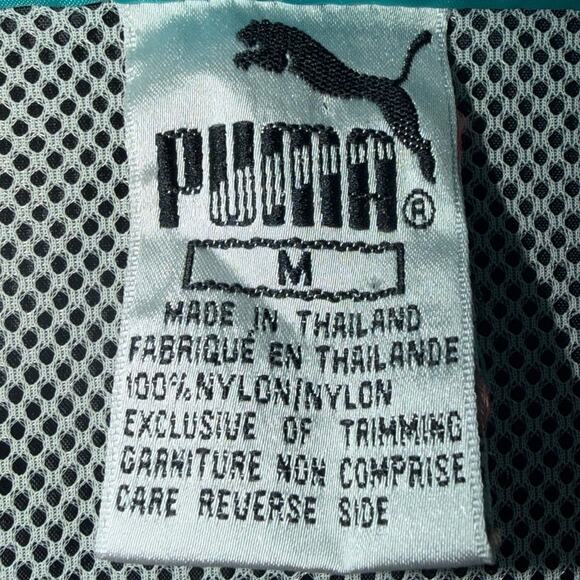 RARE Vintage 90s Puma Nylon Overalls Hooded size M - Picture 6 of 8